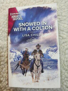 Lisa Childs Snowed In With a Colton Harlequin Romantic Suspense Paperback Novel